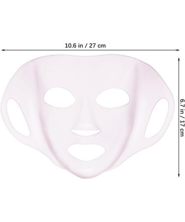 CLISPEED 5pi ces Masques Silicone R utilisables pour Visage avec Support et Protection Hydratante Fournitures de Salon - Buy Online on GoSupps.com