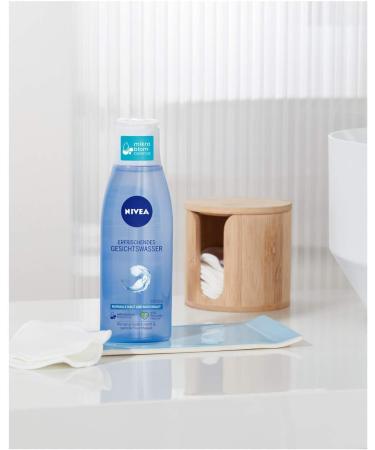 NIVEA Refreshing Facial Toner for Normal and Combination Skin (200 ml) Facial Toner invigorates and refreshes The Skin mild Facial Toner Provides Intensive Moisture 200 ml - old version - Buy Online on GoSupps.com