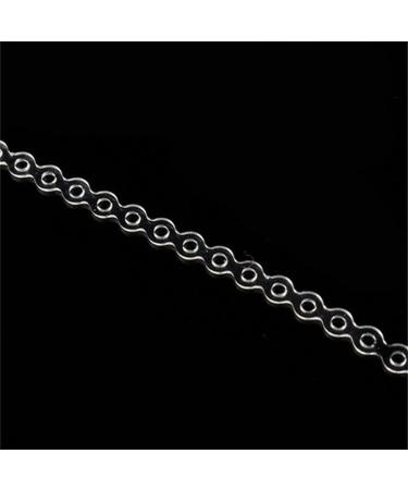 Clear Dental Orthodontic Short Elastic Power Chains Brace Spool Rubber Bands - Buy Online on GoSupps.com