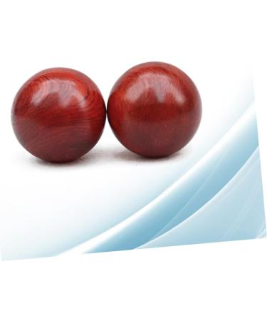 Shop TOVINANNA 6 Stk Chinese Medicine Balls - Hand Exercise & Stress Relief Mahogany Massage Balls - Portable Red Devices from Vietnam - Buy Online on GoSupps.com