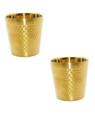 Beaupretty 2 Stk Razor Shell Razor foam mug shaving soap bowl Razor -soap cup shaving shovel Razor cup from stainless steel men tools cup of bowl stainless steel 304 man metal