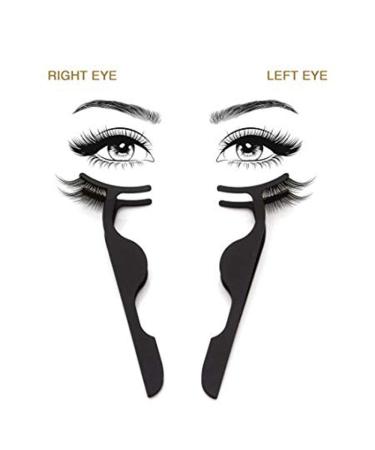 Shop Magnetic Eyelashes - Upgraded Triple Magnetized 3D Fiber Lashes for Natural Look | Set of 4 with Applicator - Buy Online on GoSupps.com