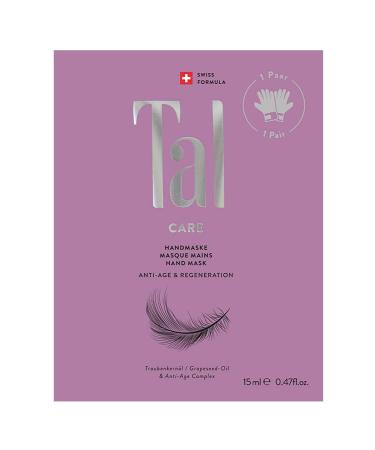 Tal Care Anti-Aging Handmask with vitamin C grape seed oil prevents skin aging for dry hands smooth depth-effective care in glove form one-way product