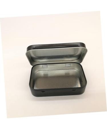 NUOBESTY 8pcs Box Jewelry Boxes Black Metal Food Container Candy Tin Mini Rectangular Tin Candy Box Rectangle Size 2 Black - Buy Online on GoSupps.com