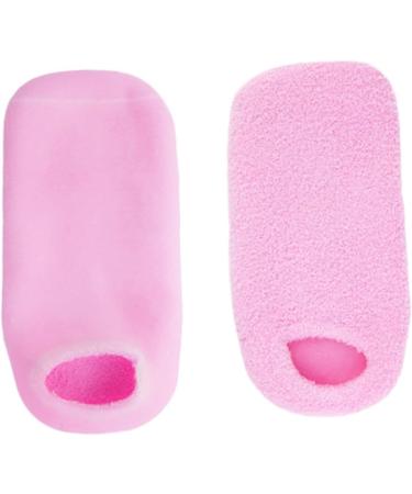 MAGICLULU Spa Gel Socks 2 Pairs Gel Socks for Moisturizing Moisture Socks Gel Lining Socks Dry Heel Oil Socks Gel Dry Feet Socks Cracked Foot Lotion Socks Pink Spa Essential Oil Miss - Buy Online on GoSupps.com