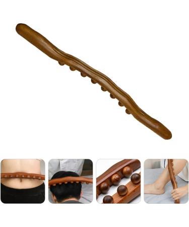 Beaupretty Wooden Rolling Stock Massage Tool - Acupunctive Back Scratcher & Gua Sha Accessories for Muscle Relief | International Shipping Available - Buy Online on GoSupps.com