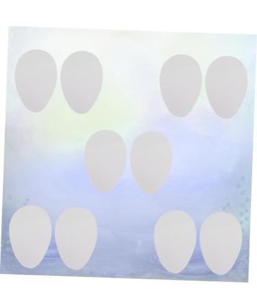 NOLITOY High Heel Stickers - 5 Pairs Self-Adhesive Skid Proof Sole Protectors for White High Heels - Transparent Shoe Stickers for Enhanced Grip - Buy Online on GoSupps.com