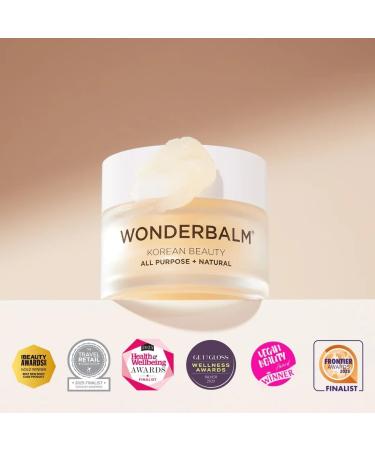 WONDERBALM LIMITED Multi Use Balm All in One Skin Cream Moisturizer for Hair Cuticles Lips and Body Moisturizing Fast Absorbing NonGreasy Olive Oil Shea Butter Vegan Natural Ingredients 20 ml - Buy Online on GoSupps.com