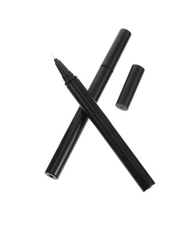 3 pi ces Lot de Tubes Eyeliner Vides avec Embouts Pinceaux Assortis Rechargeables et L gers pour Maquillage Pr cis et Stockage Pratique