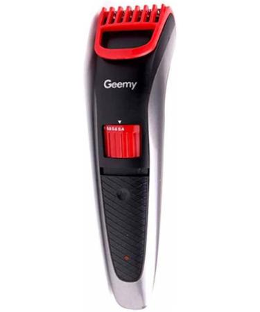 Professional Hair & Beard Razor Geemy GM-6166X - Steel Blades Red | International Shipping - Buy Online on GoSupps.com