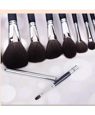 Professional Real Wool Animal Hair Makeup Brush Set - Highlight Eye Shadow & Eyelash Comb | International Shipping - Buy Online on GoSupps.com