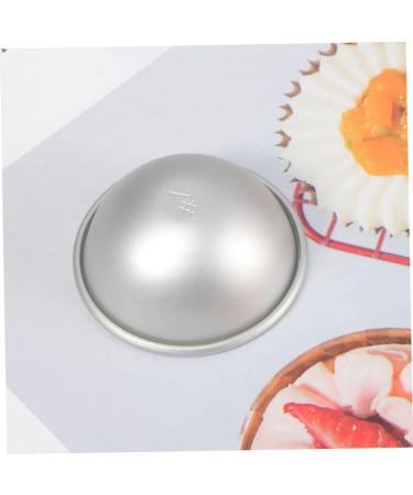 COHEALI Circle Stencil 4PCS soap molds food molds cake mold Aluminum Molds Bath Moulds cake pan puck 3d baking mold Silver medium - Buy Online on GoSupps.com
