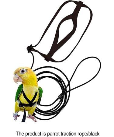 Vreplrse Adjustable Bird Flight Dishes & Easy-to-Wear Parrot Leash - Perfect Gift for Parrot Owners | International Shipping - Buy Online on GoSupps.com