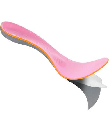 Orthotic Insoles Arch Support Full Length Inserts Metatarsal Pinnacle Plus - UK-4 (Size 9.05, Pink) for Flat Feet, Metatarsalgia, Plantar Fasciitis - Buy Online on GoSupps.com