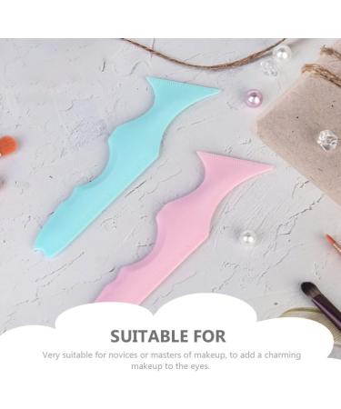 Mobestech Silicone Beauty Ruler Star Sticker Eyeshadow Template Eyeliner Wearing Aid Travel Mold Pad Portable Blue - Buy Online on GoSupps.com