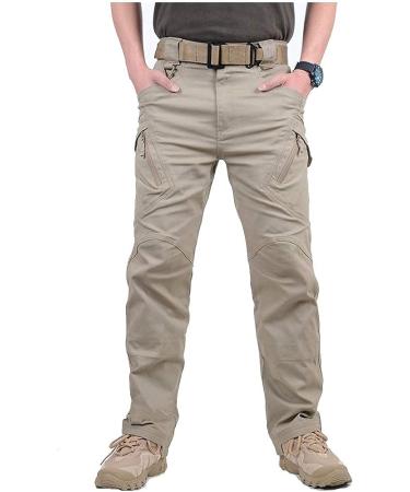 CARWORNIC Gear Men's Assault Tactical Pants - Khaki, 36W x 30L - Buy Online on GoSupps.com