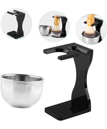 Minkissy 4 Sets Razor Kit - Stainless Steel Shaving Bowl & Stand - Perfect Gift for Men - Buy Online on GoSupps.com