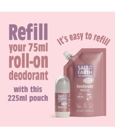 Salt of the Earth Recharge Roll-On D odorant Naturel x3 Utilisations Lavande & Vanille V gan Protection Longue Dur e Certifi Leaping Bunny Fabriqu au Royaume-Uni 225ml Lavande 225 ml (Lot de 1) - Buy Online on GoSupps.com