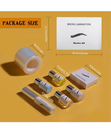 Eye Brow Tint Kits Beauty Brows Kit for 45-60 Days 3D Eyebrow Lamination Kit Professional Natural Trendy Long Lasting Perming Eyebrow Kit for Home Use - Buy Online on GoSupps.com