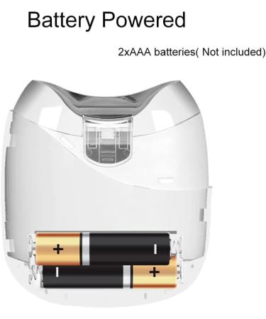 Lancoon Electric Nail Clipper Safety Fingernail Clipper with Scraps Storage Battery Stainless Steel Blade Polishing Trimming Easy to Use for Women Wen Seniors Kids White - Buy Online on GoSupps.com