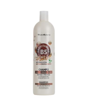 Anti-frizz effect shampoo with Provitamin B5 and Coconut and Linseed oils for colored/highlighted hair