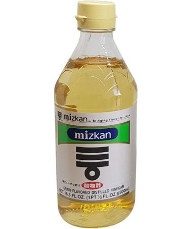 MIZKAN Mitsukan Rice Vinegar/Mizkan 500ML - Seasoning for Asian Dishes and Rice for Sushi (1 Bottle) - One Bag of 75G Shrimp