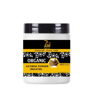 GAGZI All Natural Organic Spices Licorice Powder (Mulethi) 100 Gram (Packing May Be Vary) Pack of 1 100 Gram 3.35 oz