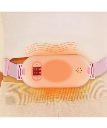 Desikixudy Fabric Heating Pad for Abdominal & Back Pain Relief - 3 Heating & 3 Vibration Massage - International Shipping Available - Buy Online on GoSupps.com