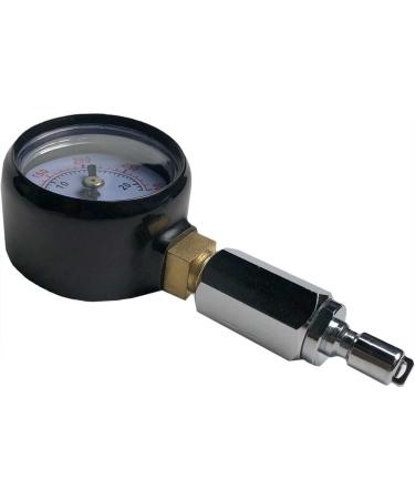 Aqua Intermediate Pressure Gauge with BC Quick Disconnect - Dive with Precision - Buy Online on GoSupps.com