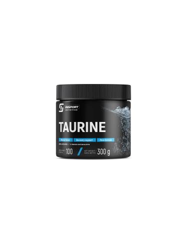 INSPORT Nutrition - Taurine - 300g Amino Acid L-Taurine - Powder - 100 Servings - Over 3 Months Supply - Pure/No Additives