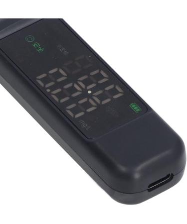 Portable Breathalyzer USB Charging High Accuracy Alcohol Tester with LED Display for Measurement Accurate Reading - Buy Online on GoSupps.com