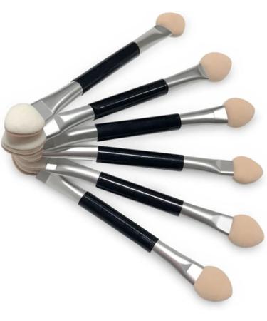 Balacoo 50pcs Foundation Makeup Eyeshadow Brush Sponge Brush Eyeshadow Makeup Tools H3210 Suite Chic 7.5X0.5cm As Shown - Buy Online on GoSupps.com