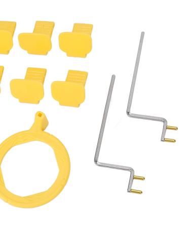 Oral X-Ray Film Positioning System - Complete Set for Clear Photography | Heat-Resistant Intraoral Film Holder for Rear Molars - Yellow | International Shipping Available - Buy Online on GoSupps.com