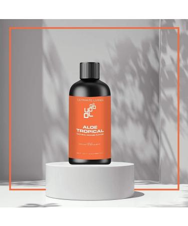 Ultimate Living - Aloe Tropical Liquid Dietary Supplement - Whole and Inner Leaf Aloe - Supports Healthy pH Balance Digestive System and Immune System - Vegan + Non-GMO - 32 Fl. Oz - Buy Online on GoSupps.com