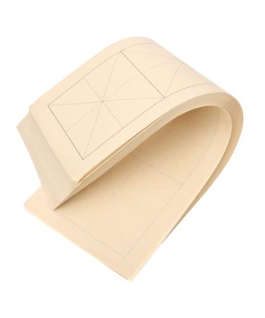 COHEALI 200 sheets Sumi Xuan Grids China Writing Grid Paper Calligraphy Practice Rice Art for Couplet As Shown 39x12cm