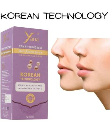  Yana Yana Youngever Vitamin C Retinol Serum Plus With Hyaluronic Acid Serum Vitamin C Serum For Face Anti Aging Serum Skin Clearing Brightening Serum For Dark Spots Naturals Ageless By Korean Technology - Buy Online on GoSupps.com