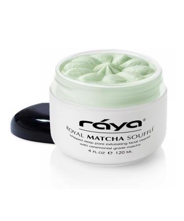 Raya Royal Matcha Souffl Facial Cleanser (100) | Exfoliating Face Wash for Oily and Combination Skin | Helps Clear Clogged Pores and Smooth Complexion