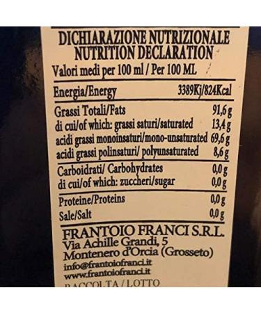 Olivastra Seggianese Frantoio Franci Extra Virgin Olive Oil 500ml - Buy Online on GoSupps.com