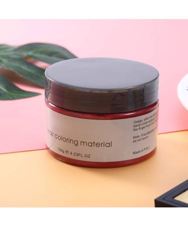 120ml Red Wax Dye for Hair - Temporary Hair Color Cream for Men & Women | Natural Hairstyle Solution - Buy Online on GoSupps.com