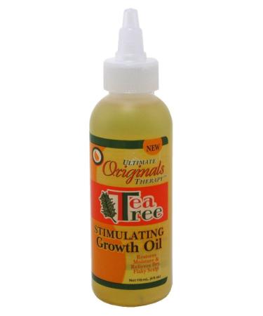 Tea Tree Stimulating Growth Oil 4 Ounce (118ml) (2 Pack)