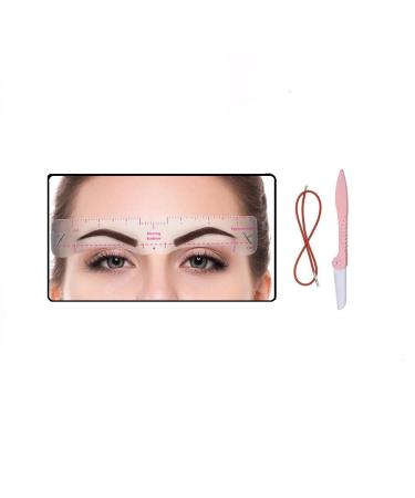 Eyebrow Stencil 20 Fashionable Styles Eyebrow Shaper Kit for Women Reusable Eyebrow Template 3 Minutes Makeup Tools for Eyebrows