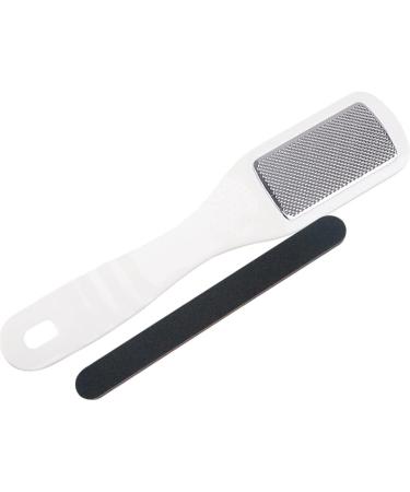3in1 Metal Foot File Set - Callus Remover Foot Rasp Scraper and Files | Pedicure | Nail Cutter Included | Intensive Calluses and Dead Skin Removal for Feet | Complete Heel Scrubber and File Set - Buy Online on GoSupps.com
