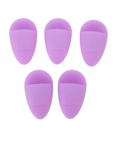 Buy 5 Pcs Silicone Face Scrubber Set - Soft Cleansing Massage Pads for Healthier Skin - Portable and Durable Face Brushes for All Skin Types - Buy Online on GoSupps.com