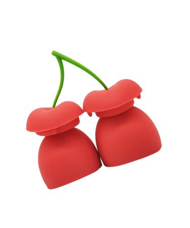 Dispositif Repulpant Pour Outil De Succion Cherry Am liorez Pulp es Et Volumineuses Pratique Et Portable Pour Utilisation moyen rouge