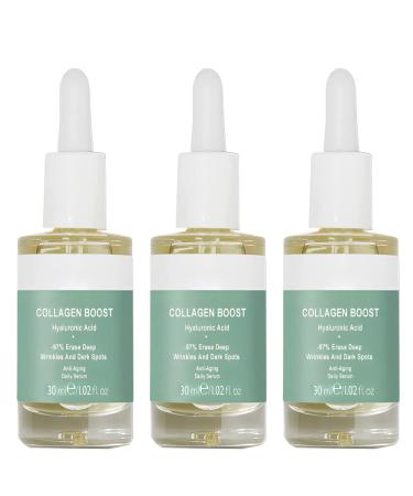 BeautyLady Advanced Collagen Lifting Body Oil,1.05 oz BeautyLady Advanced Collagen Lifting Body Oil,Advanced Deep Anti-wrinkle Serum (3pcs)