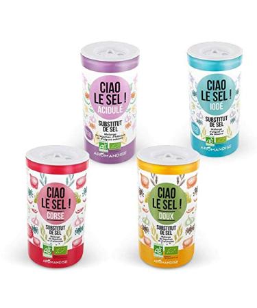 4 substituts de sel - Doux cors acidul iod