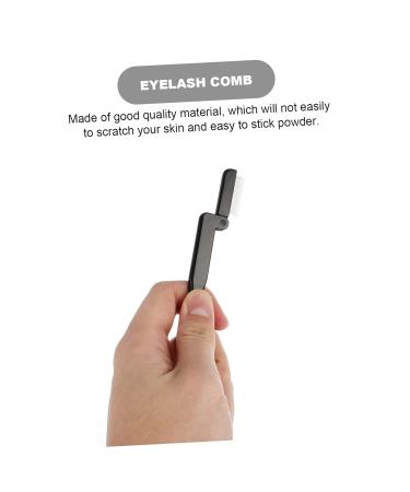 Ipetboom 6 Pcs Folding Steel Needle Eyebrow Comb & Eyelash Separator - Durable Makeup Tools for Perfect Lashes - Buy Online on GoSupps.com