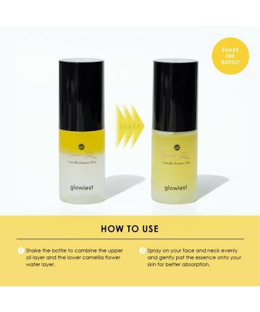 glowiest Dream Glow Camellia Essence Mist- Skin Hydration & Soothing. Glow-Booster All In One Multi Mist+Toner+Serum l 75% Camellia Flower Water - composed of 6 premium plant oils - 35ml/1.18 fl oz. 1.18 Fl Oz (Pack of 1) - Buy Online on GoSupps.com