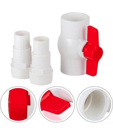 Buy AR512 Pool Shut-Off Valve with 2 Hose Adapter Connections (38mm & 32mm) - International Shipping Available - Buy Online on GoSupps.com