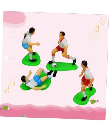 Ciieeo 8pcs Football Cake Decor Cake Decorating Kit Soccer Cake Soccer Player Cake Decor Appetizer Picks Soccer Cupcake Topper Cake Decoration Dessert Toppers Soft Paper Cup - Buy Online on GoSupps.com